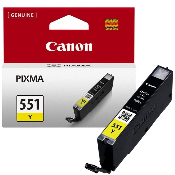 Canon CLI-551Y cartouche d'encre (d'origine) - jaune 6511B001 018788 - 1