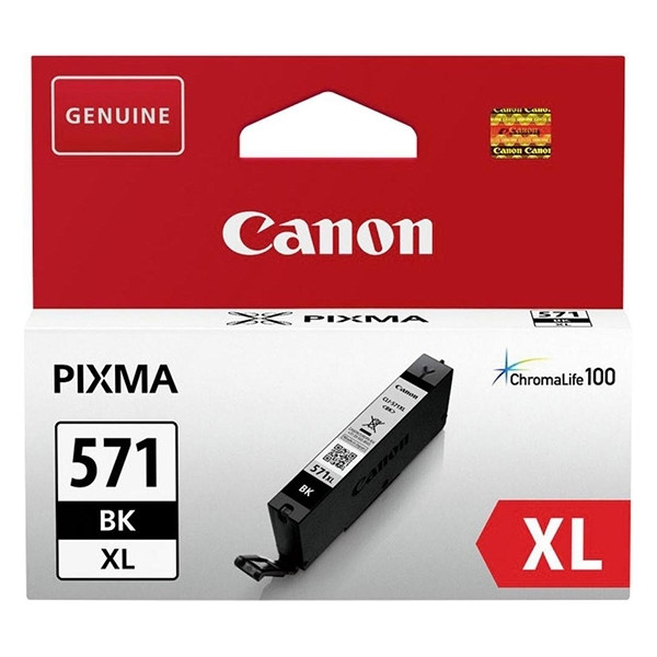 Canon CLI-571BK XL cartouche d'encre haute capacité (d'origine) - noir 0331C001 0331C001AA 017244 - 1