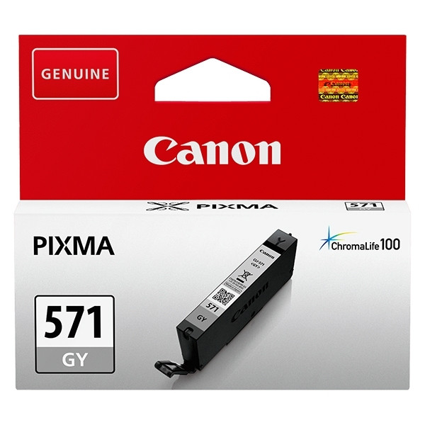 Canon CLI-571GY cartouche d'encre (d'origine) - gris 0389C001 0389C001AA 017258 - 1