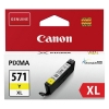 Canon CLI-571Y XL cartouche d'encre haute capacité (d'origine) - jaune