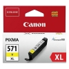 Canon CLI-571Y XL cartouche d'encre jaune haute capacité (d'origine)