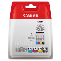 Canon CLI-571 multipack BK/C/M/Y (d'origine) 0386C004 0386C005 0386C007 0386C008 0386C009 017262