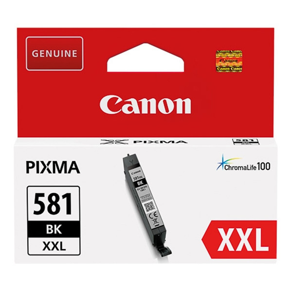 Canon CLI-581BK XXL cartouche d'encre capacité extra haute (d'origine) - noir 1998C001 017460 - 1