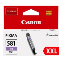 Canon CLI-581PB XXL cartouche d'encre bleu photo capacité extra-haute (d'origine) 904653