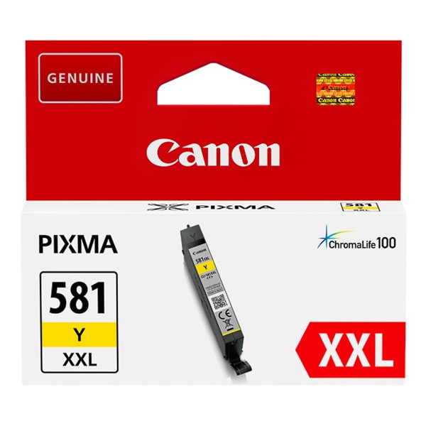 Canon CLI-581Y XXL cartouche d'encre capacité extra haute (d'origine) - jaune 1997C001 017466 - 1