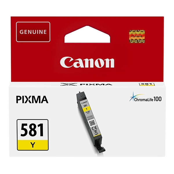 Canon CLI-581Y cartouche d'encre jaune (d'origine) 2105C001 017446 - 1