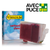 Canon CLI-8R cartouche d'encre avec puce (marque 123encre) - rouge