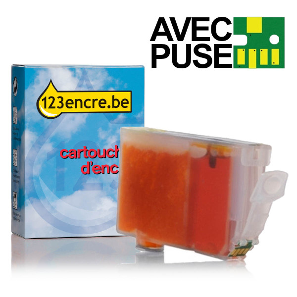 Canon CLI-8Y cartouche d'encre avec puce (marque 123encre) - jaune 018066 Canon CLI-8Y cartouche d'encre avec puce (marque 123encre) - jaune 018066 - 1