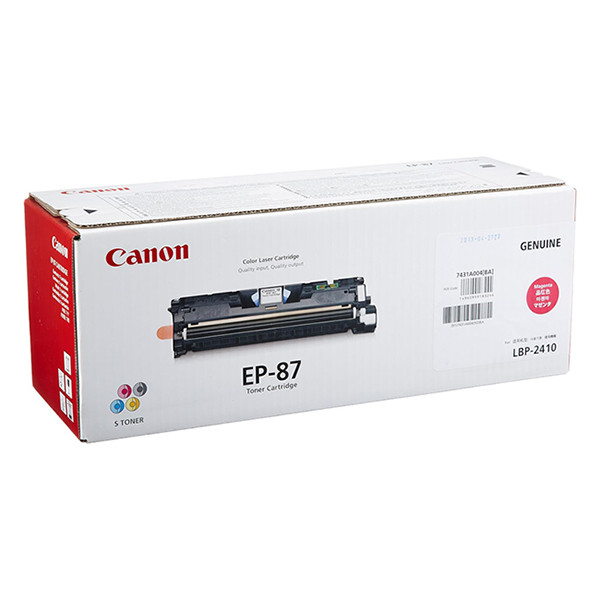 Canon EP-87M toner magenta (d'origine) 7431A003 032840 - 1