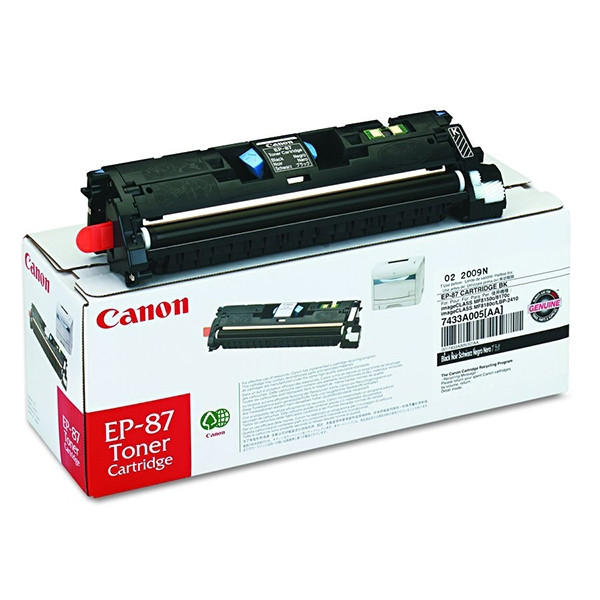 Canon EP-87 BK toner noir (d'origine) 7433A003 032830 - 1