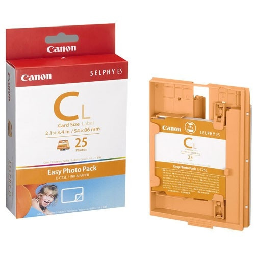 Canon Easy Photo Pack E-C25L étiquettes de format carte de crédit (d'origine) 1250B001AA 018180 - 1