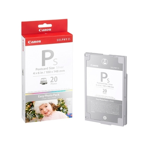 Canon Easy Photo Pack E-P20S Argent format carte postale (d'origine) 2365B001 018183 - 1