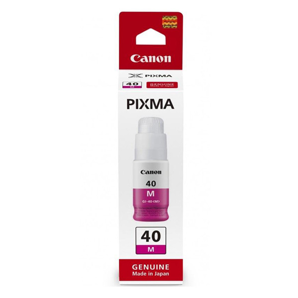 Canon GI-40M réservoir d'encre magenta (d'origine) 3401C001 017544 - 1