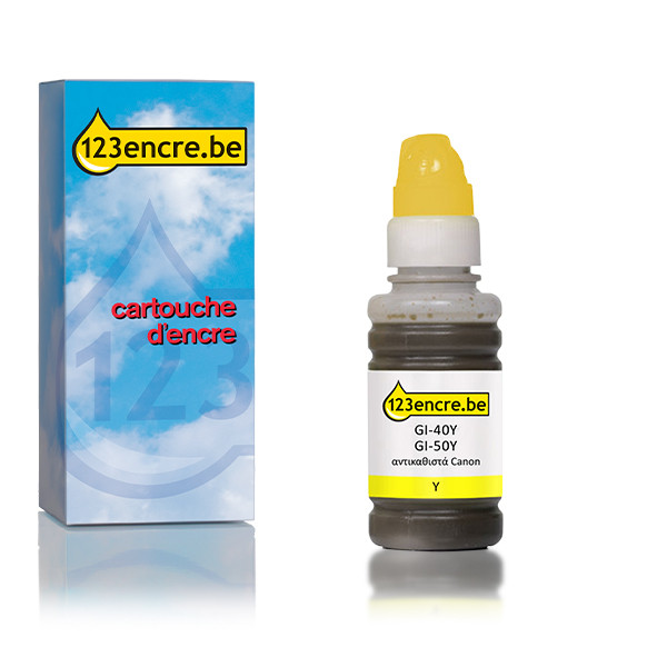 Canon GI-40Y réservoir d'encre (marque 123encre) - jaune 017547 - 1