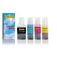 Canon GI-41 offre : noir + 3 couleurs (marque 123encre)  160730