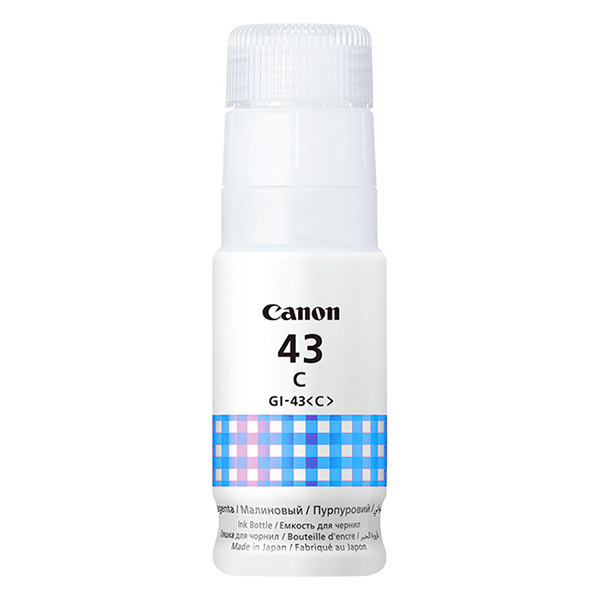 Canon GI-43C réservoir d'encre (d'origine) - cyan 4672C001 016068 - 1