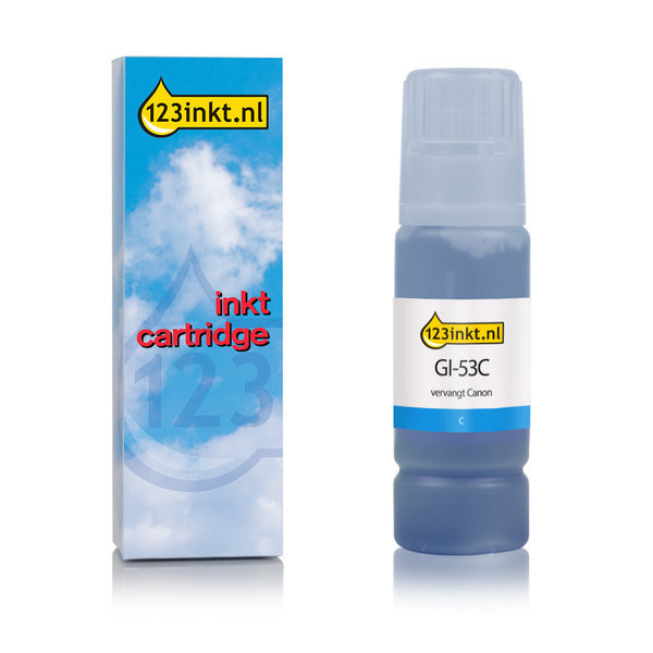 Canon GI-43C réservoir d'encre (marque 123encre) - cyan 4672C001C 016069 - 1