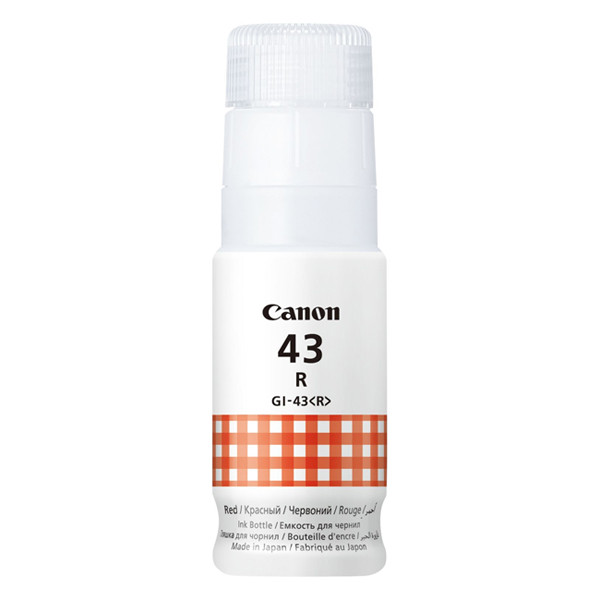 Canon GI-43R réservoir d'encre (d'origine) - rouge 016076 - 1