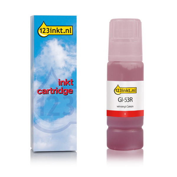 Canon GI-43R réservoir d'encre (marque 123encre) - rouge 4716C001C 016077 - 1