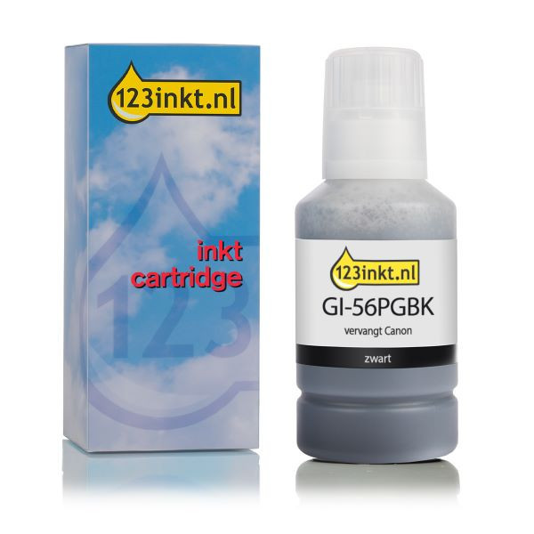 Canon GI-46PGBK réservoir d'encre (marque 123encre) - noir 4411C001C 016039 - 1