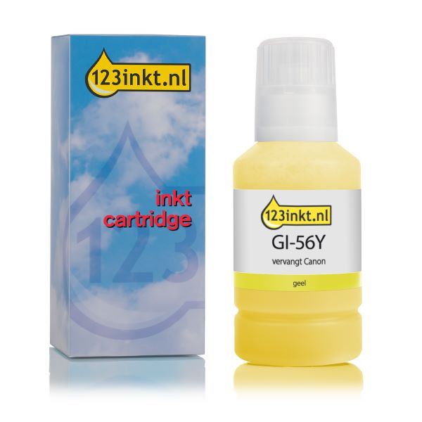 Canon GI-46Y réservoir d'encre (marque 123encre) - jaune 4429C001C 016045 - 1