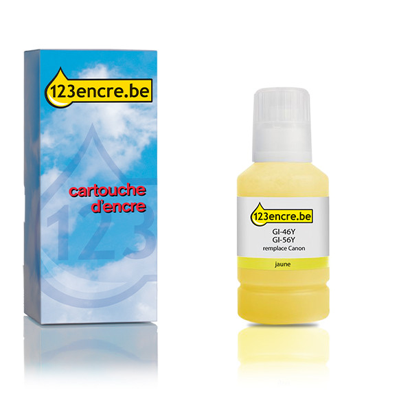 Canon GI-46Y réservoir d'encre (marque 123encre) - jaune 016045 - 1