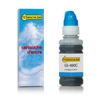 Canon GI-490C réservoir d'encre (marque 123encre) - cyan