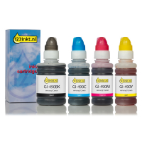 Canon GI-490 offre noir + 3 couleurs (marque 123encre) 0663C001C 0664C001C 0665C001C 0666C001C 127163