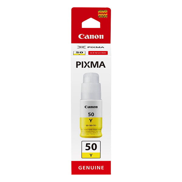 Canon GI-50Y réservoir d'encre (d'origine) - jaune 3405C001 011686 - 1