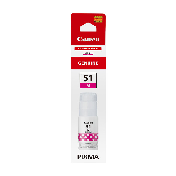 Canon GI-51M réservoir d'encre (d'origine) - magenta 904738 - 1