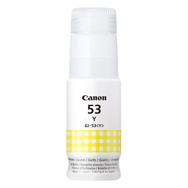 Canon GI-53Y réservoir d'encre (d'origine) - jaune 4690C001 016060 - 1