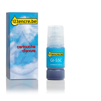 Canon GI-55C réservoir d'encre (marque 123encre) - cyan 6289C001C 017635