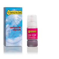 Canon GI-55M réservoir d'encre (marque 123encre) - magenta 6290C001C 017637