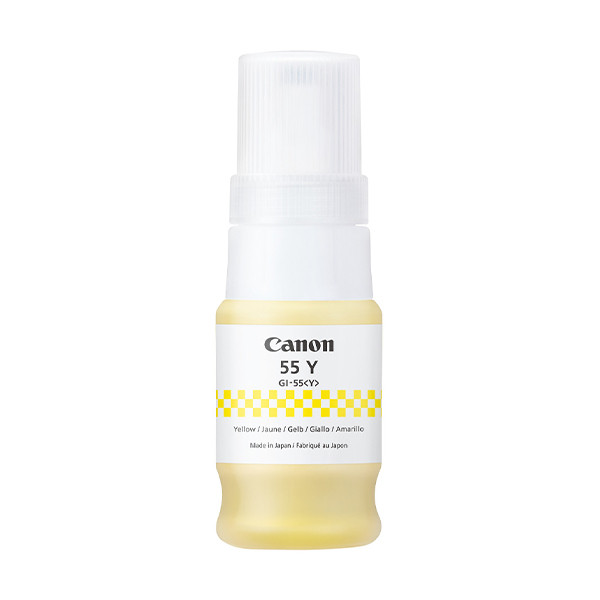 Canon GI-55Y réservoir d'encre (d'origine) - jaune 6291C001 017638 - 1