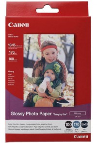 Canon GP-501 papier photo glossy 170 g/m² 10 x 15 (contenu 50 feuilles)  064585