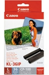 Canon KL-36IP cartouche d'encre + papier format L (d'origine) 7738A001AA 018005 - 1