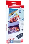 Canon KW-24IP cartouche d&#039;encre + papier format panoramique (d&#039;origine) 9401A001AA 018025