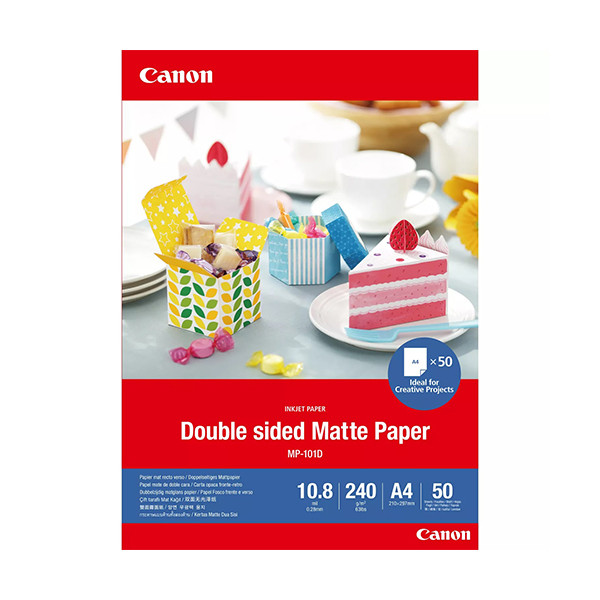 Canon MP-101D papier mat recto verso 240 g/m² A4 (50 feuilles) 4076C005 154058 - 1