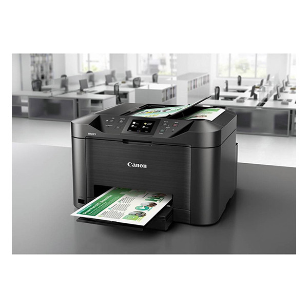 Canon Maxify MB5150 imprimante à jet d'encre multifonction A4 avec wifi et fax (4 en 1) 0960C006 0960C009 818979 - 3