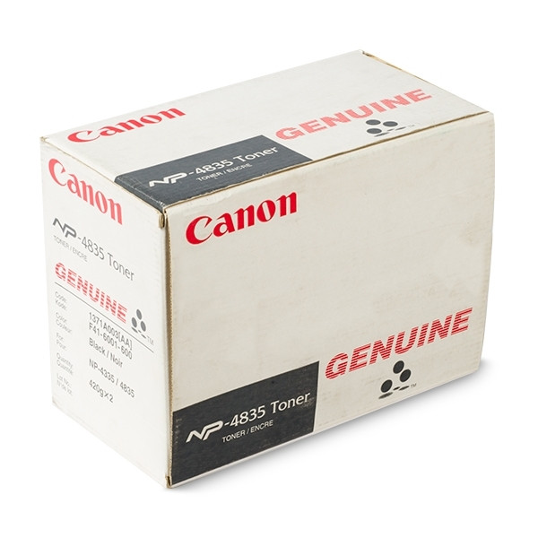 Canon NP-4335 toner 2 pièces (d'origine) - noir 1371A003AA 071452 - 1