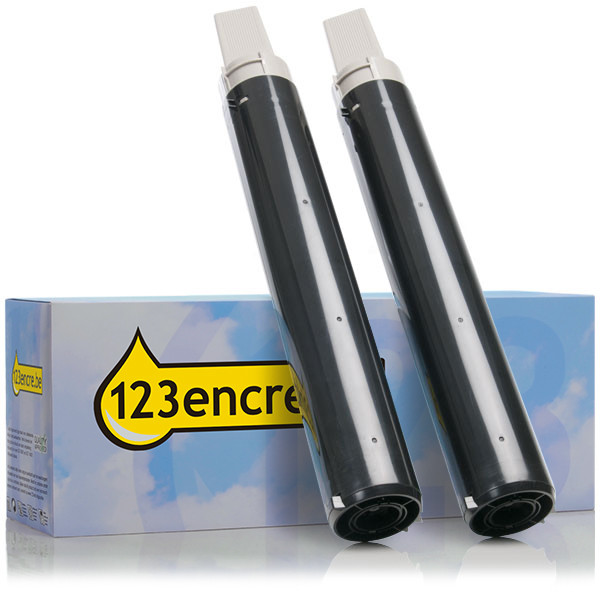 Canon NPG-9 toner 2 pièces (marque 123encre) - noir 1379A003AAC 071372 - 1