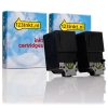 Offre spéciale Canon: 2 x BC-20 (marque 123encre) - noir 010206 - 1