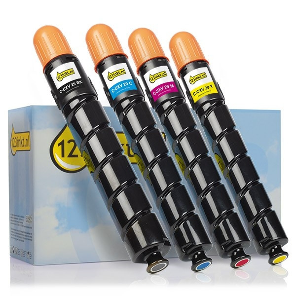 Canon Offre spéciale Canon : C-EXV 29 BK, C, M, Y noir + 3 couleurs (marque 123encre)  130093 - 1