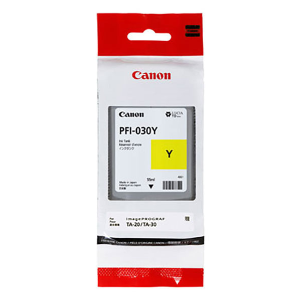 Canon PFI-030Y cartouche d'encre (d'origine) - jaune 3492C001 017534 - 1
