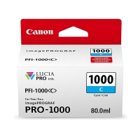 Canon PFI-1000C cartouche d'encre cyan (d'origine) 0547C001 010128