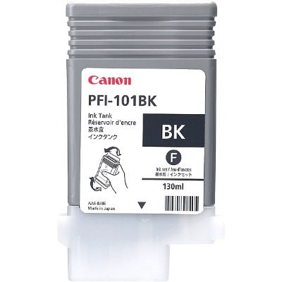 Canon PFI-101BK cartouche d'encre noire (d'origine) 0883B001 018252 - 1