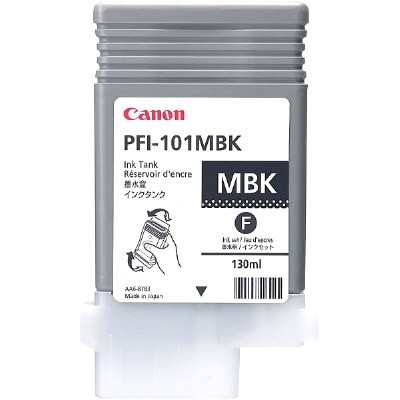 Canon PFI-101MBK cartouche d'encre noire mate (d'origine) 0882B001 018250 - 1