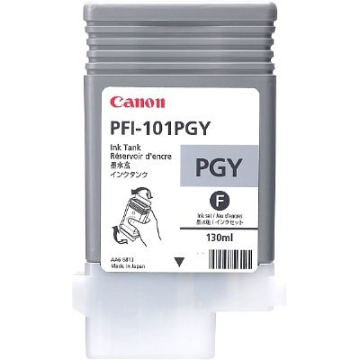 Canon PFI-101PGY cartouche d'encre grise photo (d'origine) 0893B001 018272 - 1