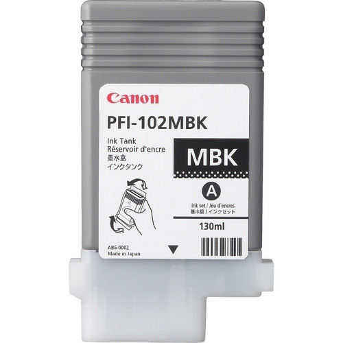 Canon PFI-102MBK cartouche d'encre (d'origine) - noir mat 0894B001 018220 - 1