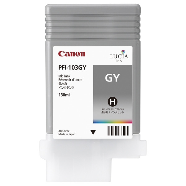 Canon PFI-103GY cartouche d'encre grise (d'origine) 2213B001 018276 - 1